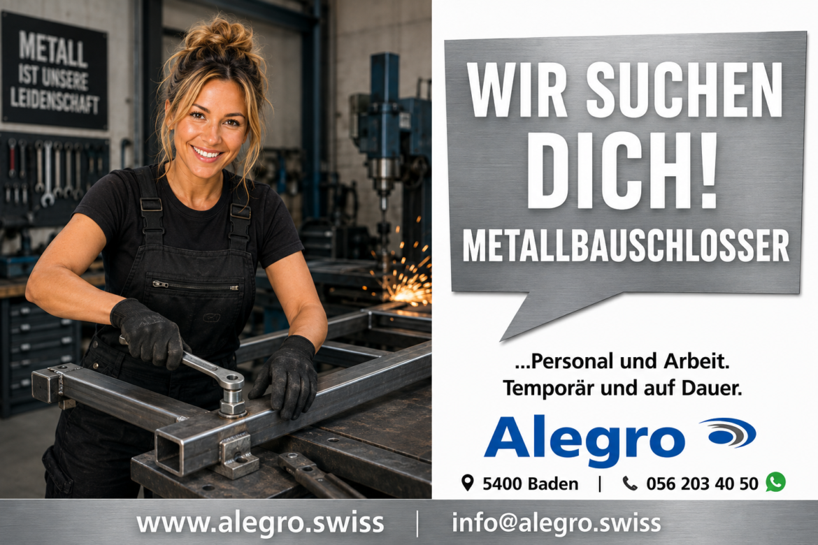 Metallbauschlosser in der Werkstatt – Schlosser und Metallbauer